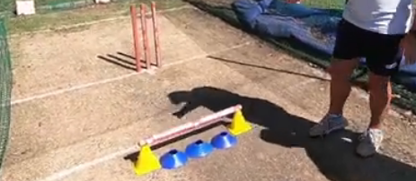 how to bowl a yorker (step 1)