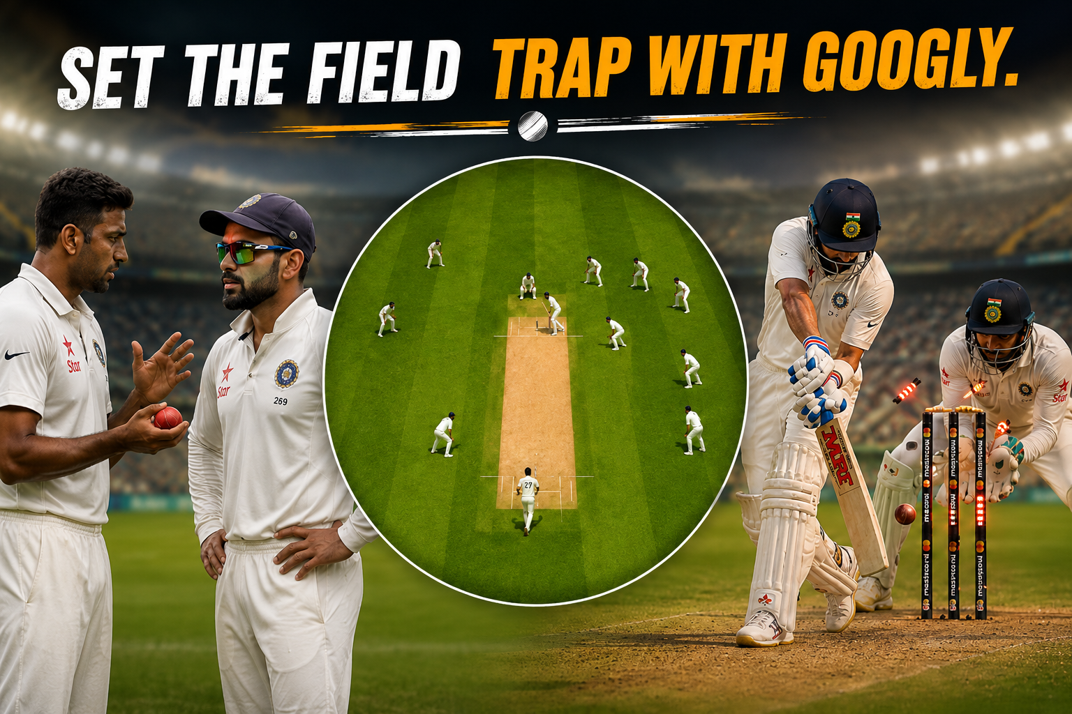 Key Cricket Fielding Positions To Consider For a Googly in Cricket