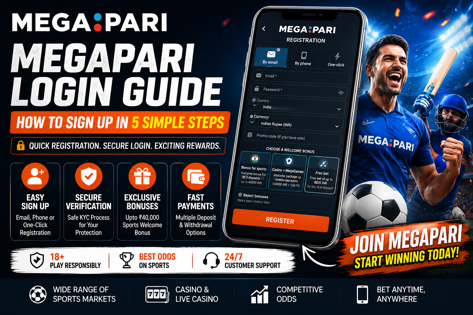 Megapari Login Guide 2026: How to Register & Create an Account