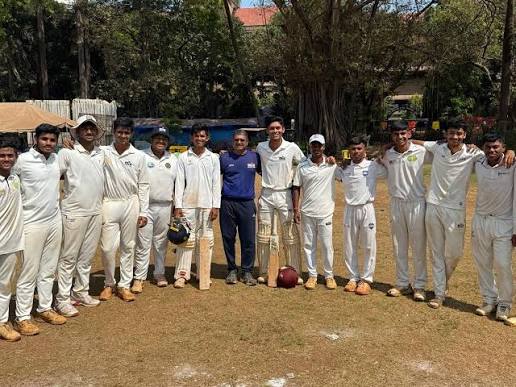 Cricket coaching session
