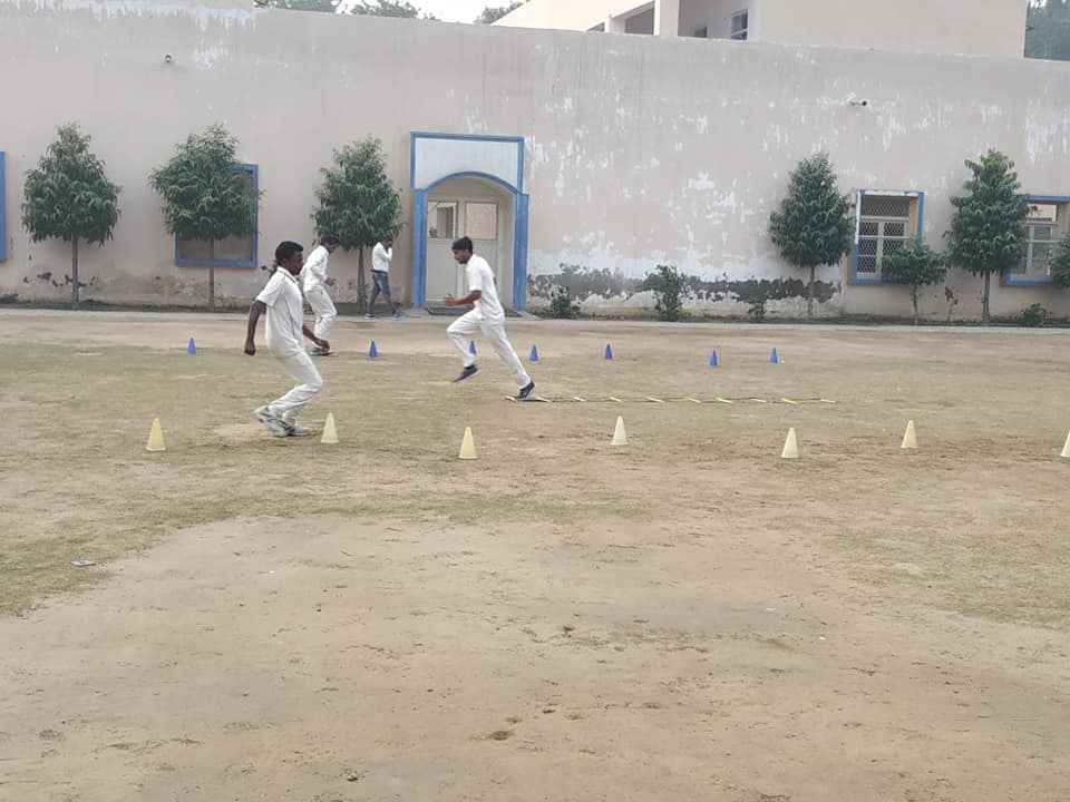 Cricket academy training