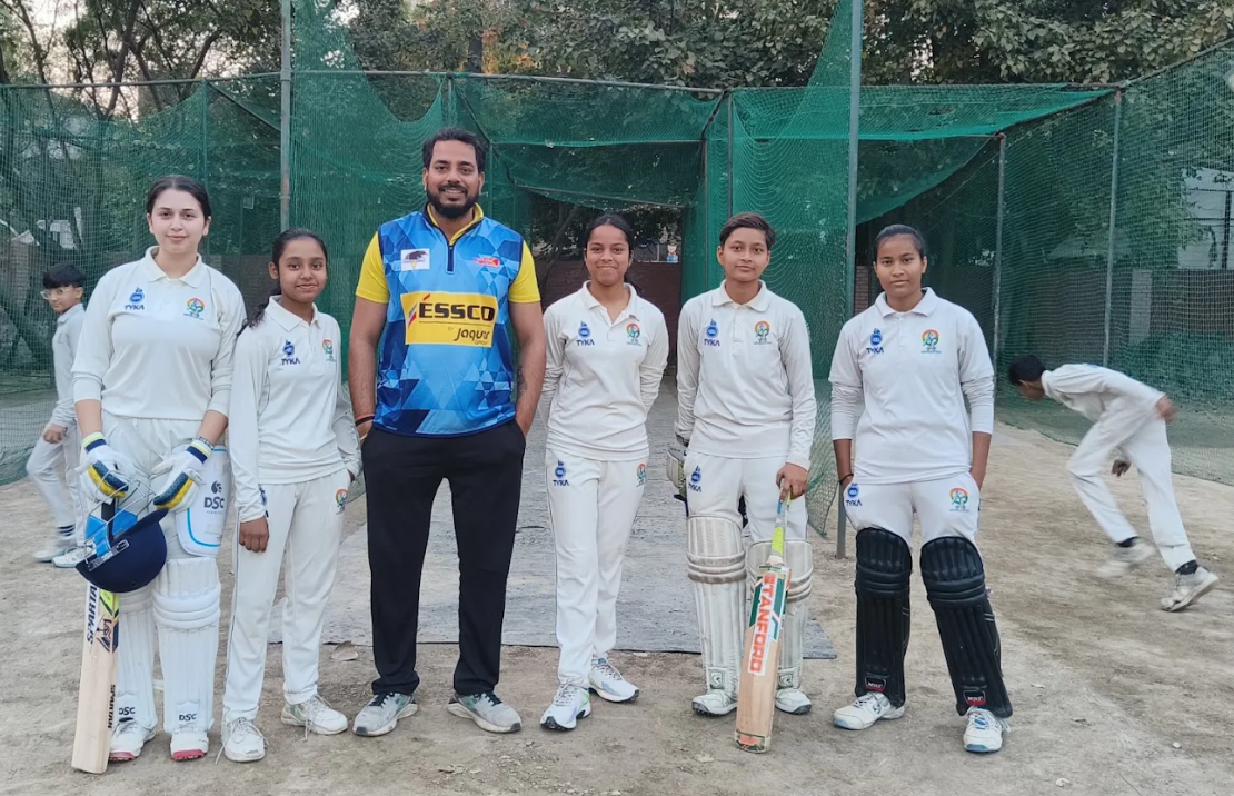 Cricket academy training